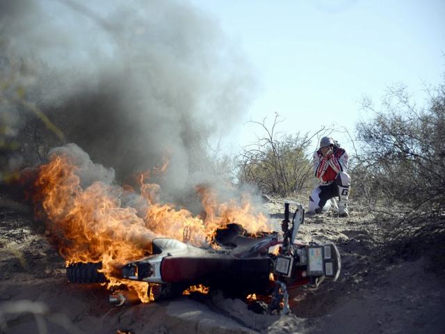 Las mejores imágenes del Dakar