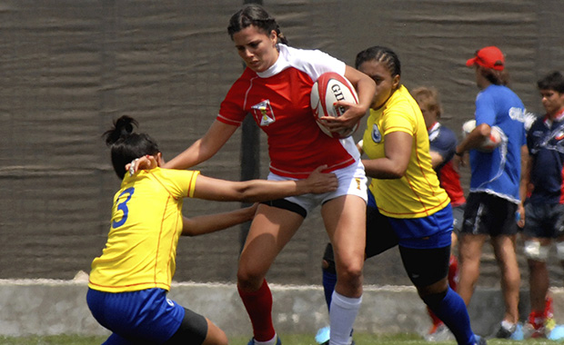 Pre-selección  femenina de rugby se alista para participar  en  los juegos Suramericanos  Santiago 2014