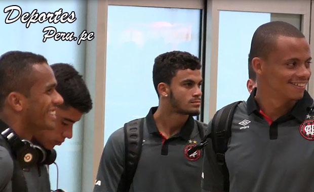 Atlético Paranaense, ya esta en Lima