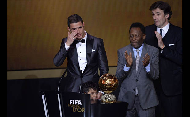 Cristiano Ronaldo, ganador del Balón de Oro al mejor jugador de 2013