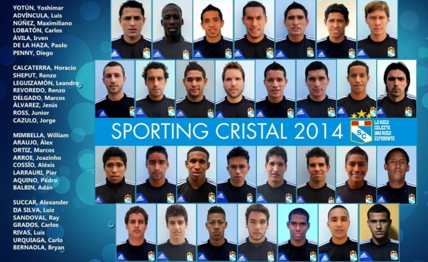 Sporting Cristal presentó platilla 2014