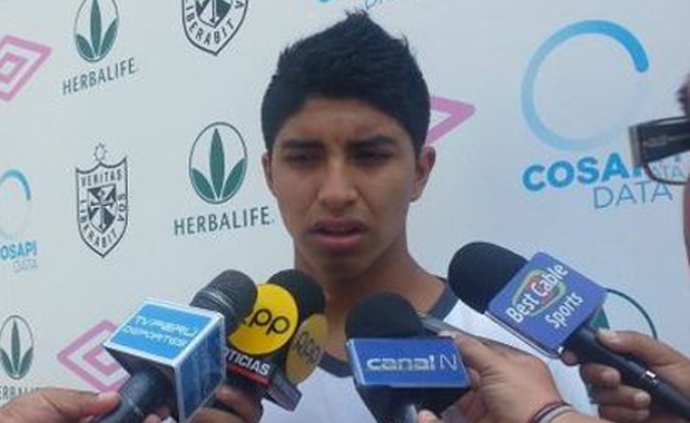 Luis Iberico: “Estoy muy contento de estar en el primer equipo”