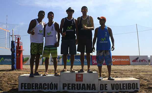 Se impusieron los favoritos en la tercera parada de Voleibol Playa