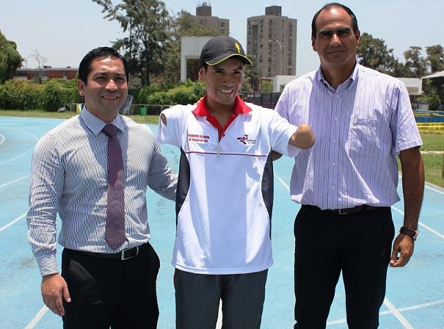 Efrain Sotacuro: “Mi sueño es correr en la maratón paralímpica de Rio 2016”