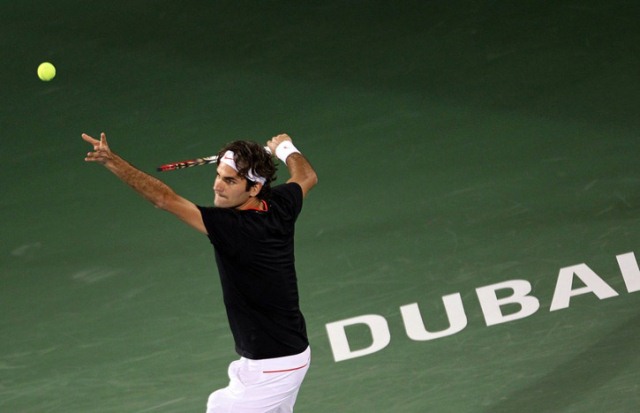Federer debutó con buen pie en el ATP de Dubai