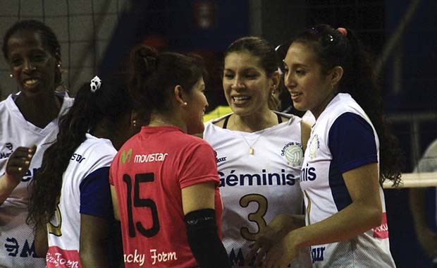 Deportivo Géminis venció por 3-0 Túpac Amaru por la Liga Nacional Superior de Voleibol