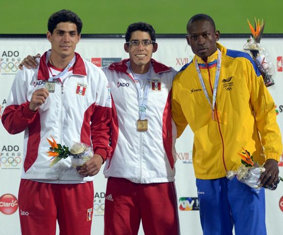 Javier Mcfarlane  obtuvo la sétima medalla dorada para el Perú
