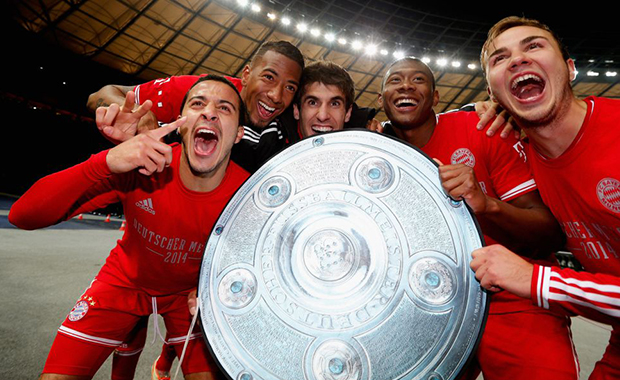 El Bayern conquistó su 24ª Bundesliga. Con goles de Kroos, Götze y Ribéry