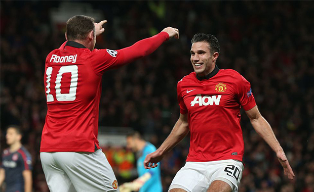 ‘hat-trick’ de Van Persie y el Manchester United a Cuartos de Final de la Champions