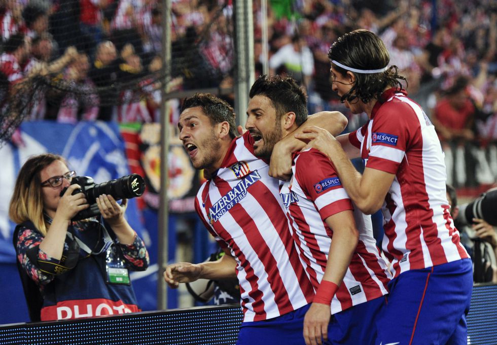 Atlético Madrid con gol de Koke paso a las semifinales de la Champions League