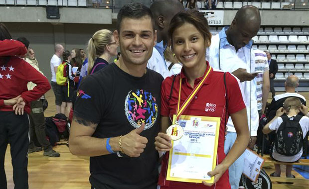 Julissa Diez Canseco conquistó medalla de oro en open de España de Taekwondo