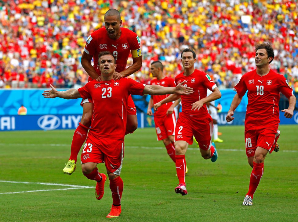 Suiza venció por 3-0 a Honduras y clasifico a octavos de final