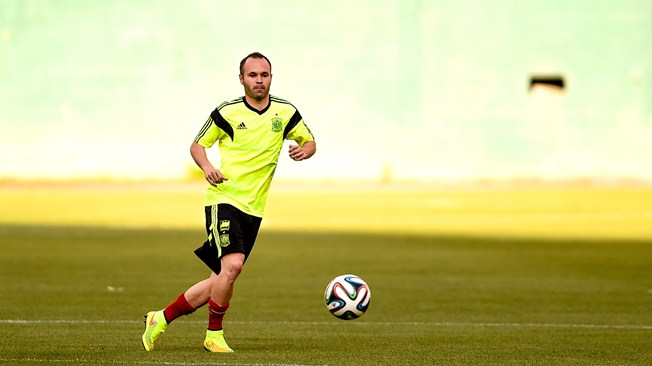 Iniesta: “Estamos preparados para ganarle a Chile”