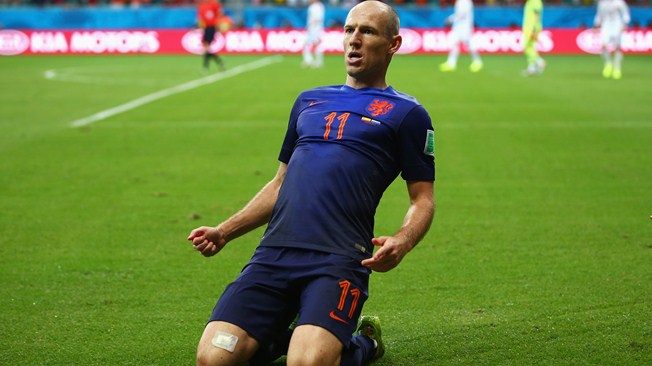 Robben, entre el orgullo y la satisfacción