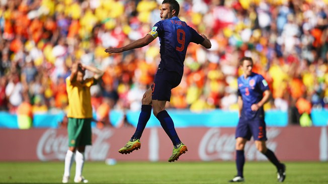 Van Persie: “Me irrita no estar ante Chile”
