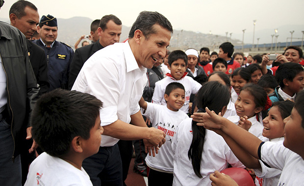 Presidente Ollanta Humala inauguró moderno complejo deportivo IPD de Canto Grande (SJL)