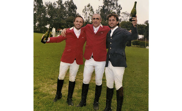 Julian Duprat con Bejolu ganó el XXII  Derby de salto 2014 club ecuestre Huachipa