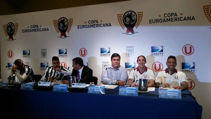 Universitario y Alianza Lima jugarán la Copa EuroAmericana 2014