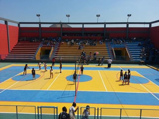 Remodelan coliseo del distrito de Guadalupe