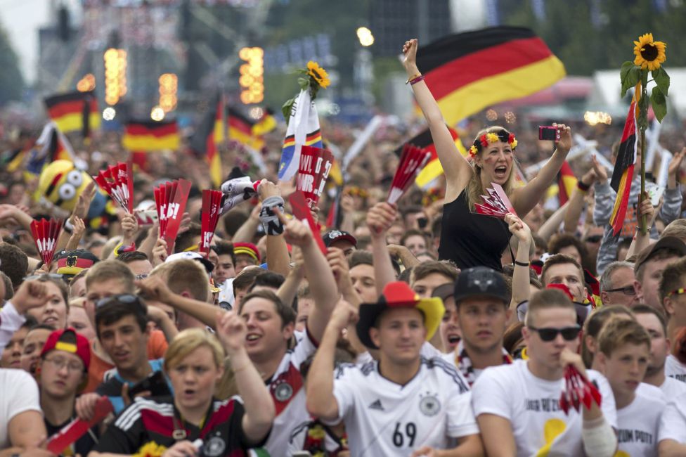 Alemania celebra el Mundial