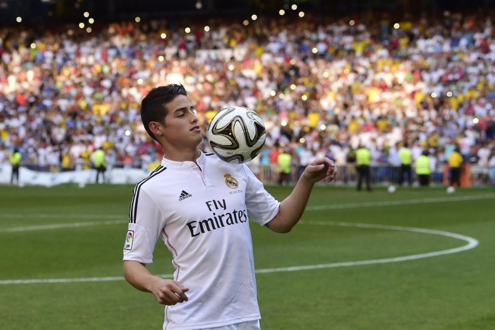 James: “Zidane siempre fue mi ídolo y siempre fui del Real Madrid”