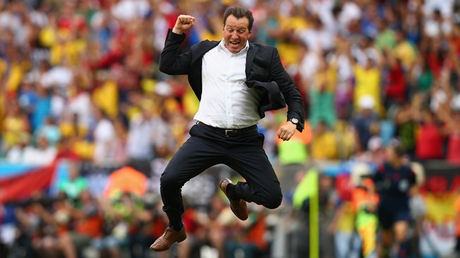 Wilmots: “Argentina tiene a Messi, yo a De Bruyne y Hazard”