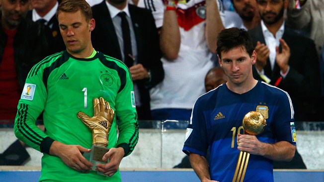 Messi, Neuer y James Rodríguez, premiados