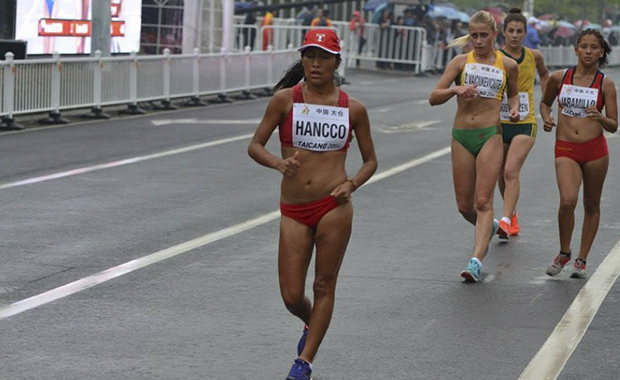 Jessica Hancco bate record nacional juvenil