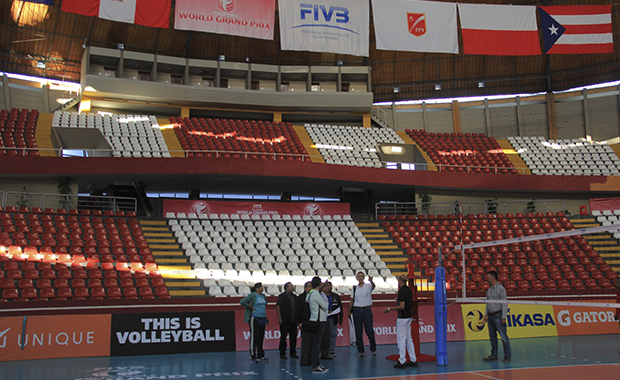 Coliseo Gran Chimú está listo para el pitazo inicial del World Grand Prix