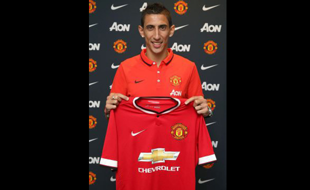Ángel Di María llega al Manchester United