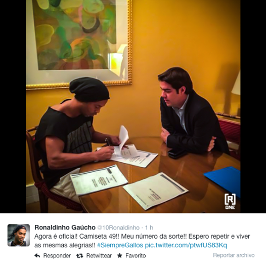 Ronaldinho, al Querétaro