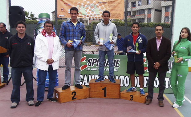 Campeones del 32° torneo nacional de paleta frontón