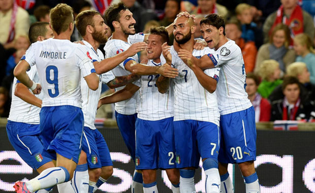 Eliminatorias Eurocopa 2016: Italia venció por 2-0 a Noruega