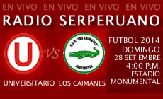 Universitario vs Los Caimanes – Torneo Clausura 2014 – Transmisión en vivo