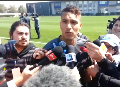 Guerrero: “Jugar contra Chile nos va a hacer bien”