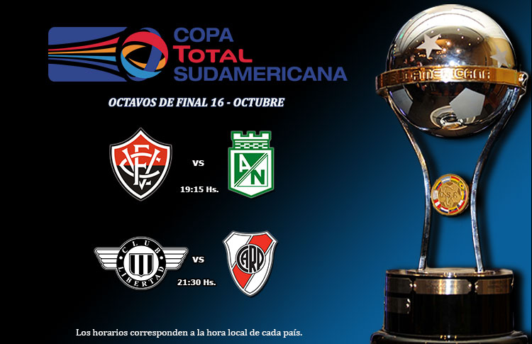 Copa Total Sudamericana: dos partidos para el jueves