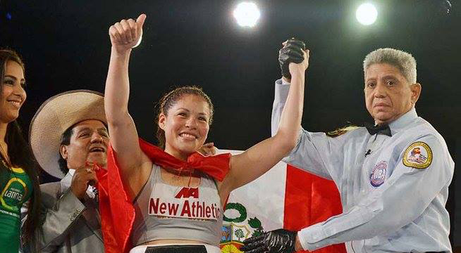 Box: Linda Lecca retuvo su Título Mundial Supermosca de la AMB