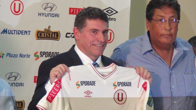 (VIDEO) Luis Fernando Suárez fue presentado como técnico de Universitario