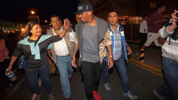 (VIDEO) ‪Jefferson Farfán‬ llegó a ‪Lima‬ con mucho optimismo para la ‪Copa América‬