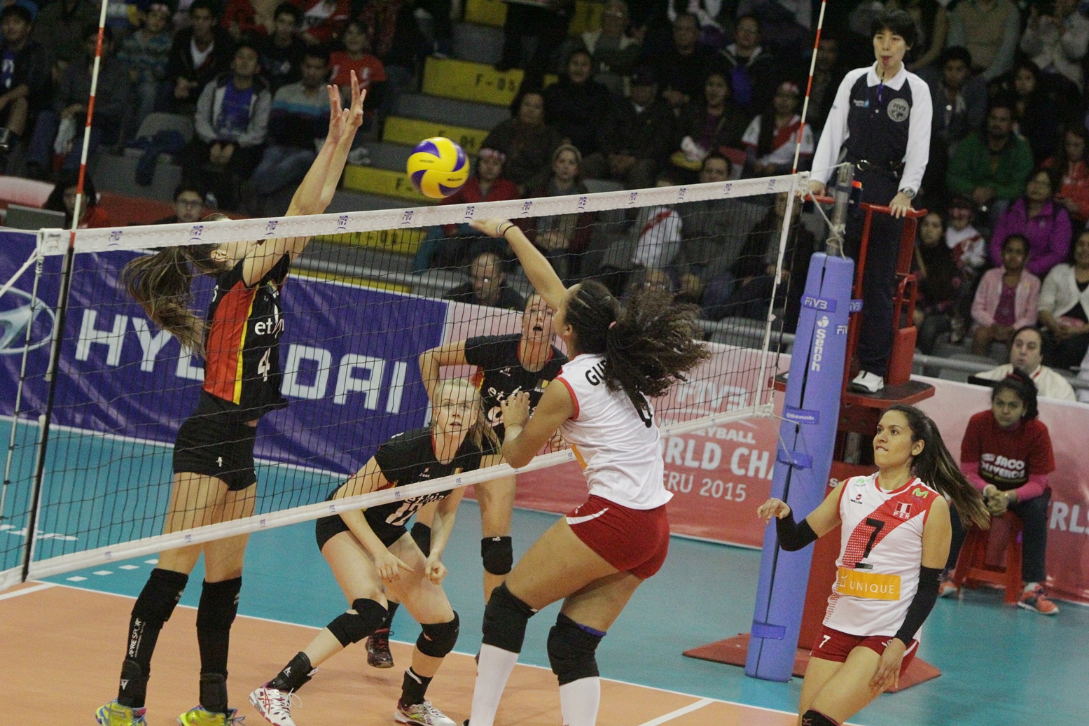 Mundial de Voleibol Sub 18: Perú perdió 3-1 ante Bélgica y jugará ante Corea