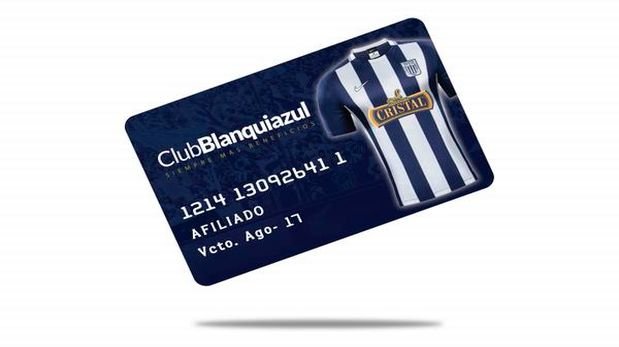 Alianza Lima presenta tarjeta de beneficios ‘Club Blanquiazul’