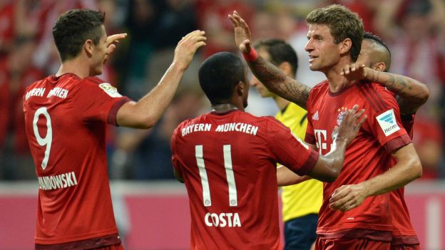 El Bayern golea al Hamburgo (5-0) en el arranque de la Bundesliga