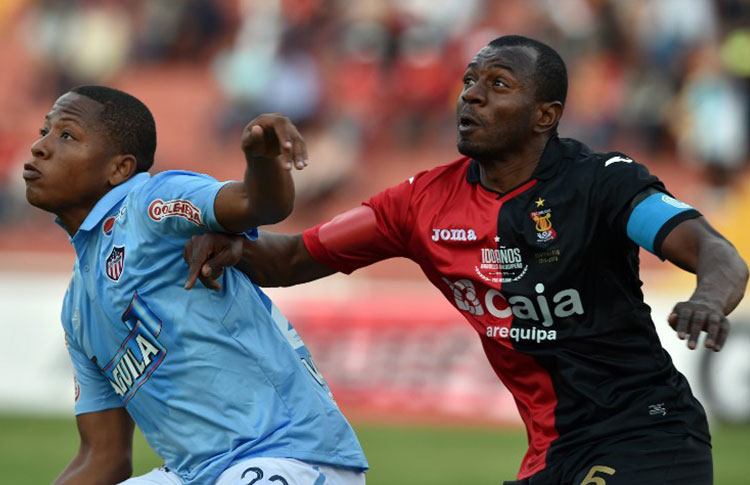 Copa Sudamericana 2015: Melgar goleó 4-0 al Junior de Barranquilla pero no le alcanzó para avanzar.