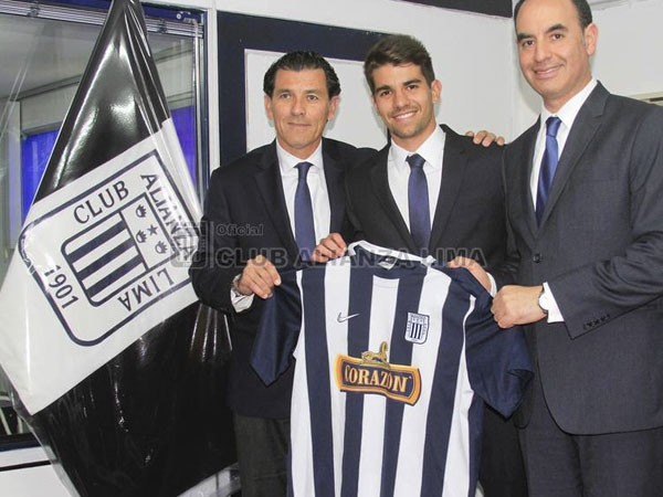 Pier Larrauri fue presentado como nuevo refuerzo  de Alianza Lima