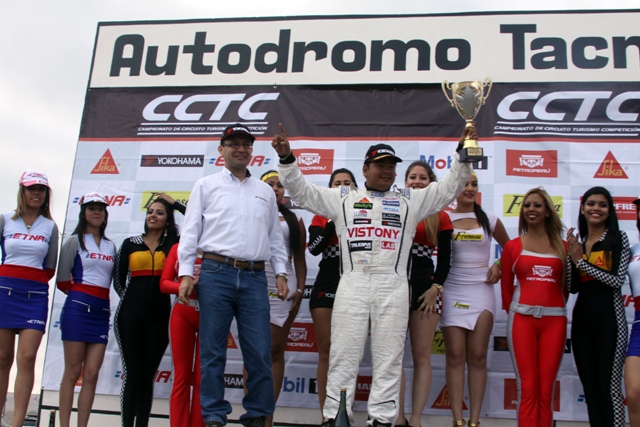Heróico: Matayoshi se reencuentra con el trunfo en el autódromo de Tacna