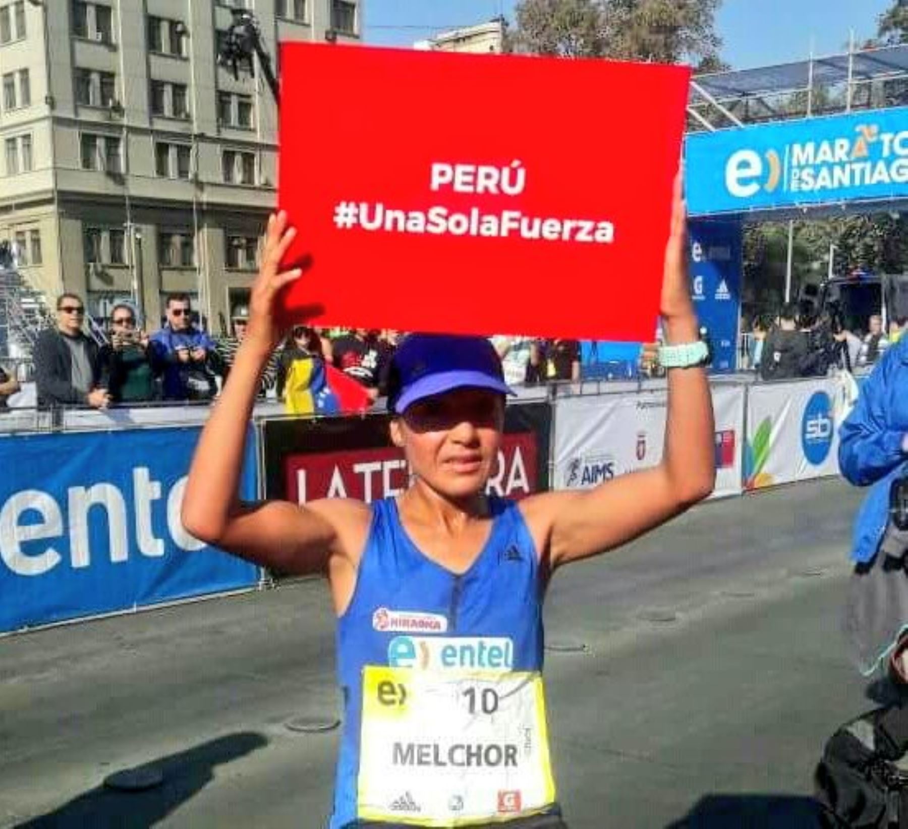 Inés Melchor: “Pido al pueblo peruano mantenerse unido para salir adelante como siempre”