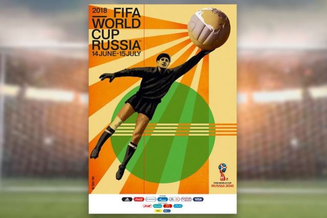 Mundial Rusia 2018: Mire el Poster Oficial que lleva la imagen de la mítico Lev Yashin
