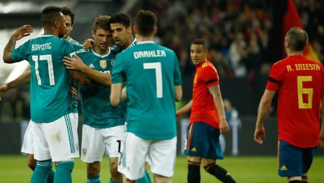España igualó 1-1 ante Alemania en Amistoso
