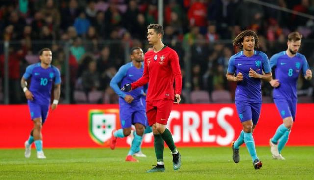 Amistoso: Portugal con Ronaldo perdió 3-0 ante Holanda