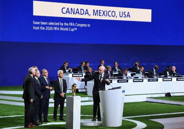 Estados Unidos, México y Canadá organizarán el Mundial 2026